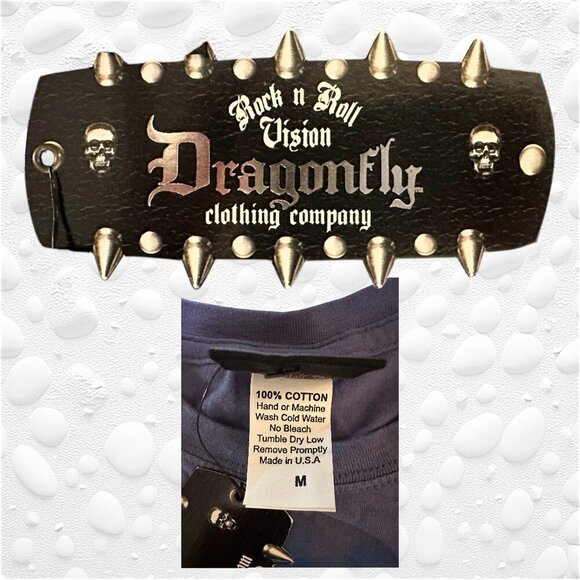 NEW with Tags – Eagle & Sword Graphic Tee by Dragonfly Clothing Co. - Picture 2 of 5